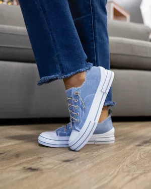 Very G Aman Sparkle Sneakers - Blue