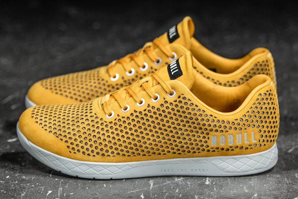 VINTAGE YELLOW SUEDE TRAINER (MEN'S)