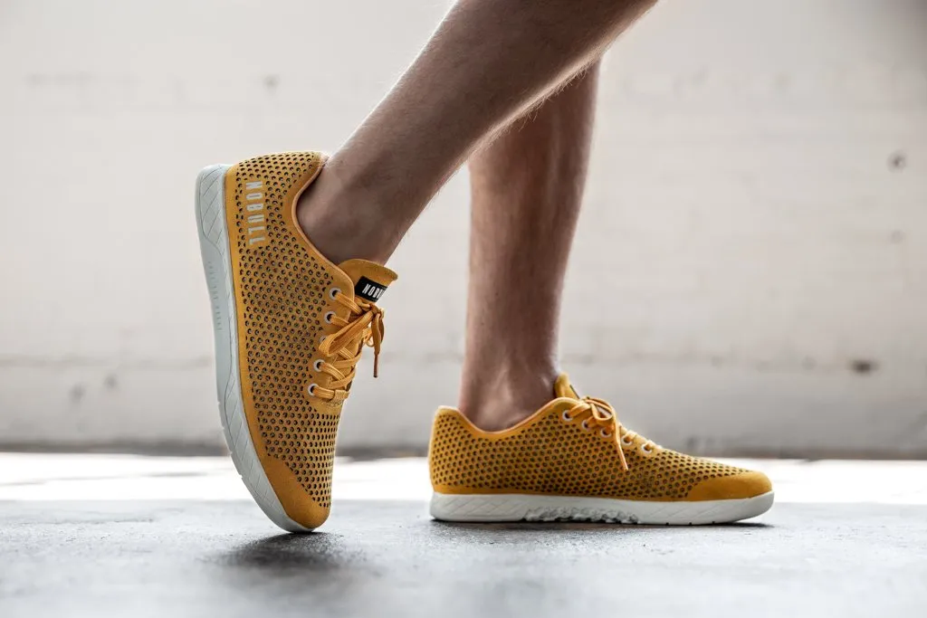 VINTAGE YELLOW SUEDE TRAINER (MEN'S)