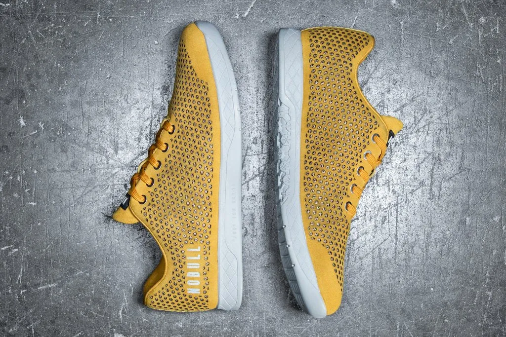 VINTAGE YELLOW SUEDE TRAINER (WOMEN'S)