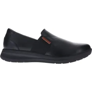 Women's Revere Panama Black Leather