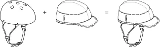 Yakkay Helmet - Cambridge Red White