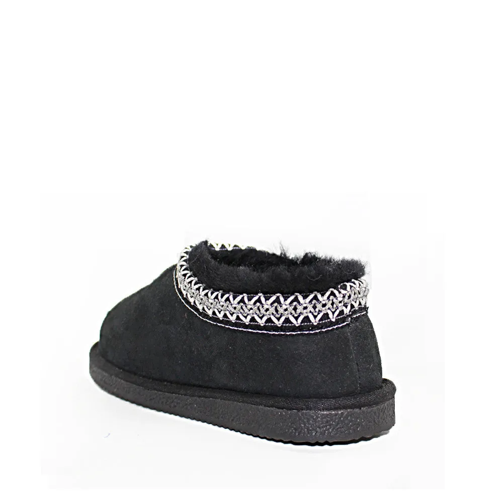 Yani Sheepskin Ugg Slippers - Black