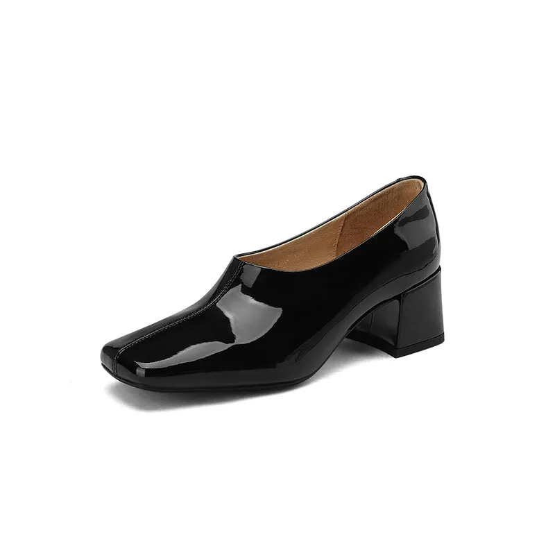 Zoie Block Heel Slip on Pumps